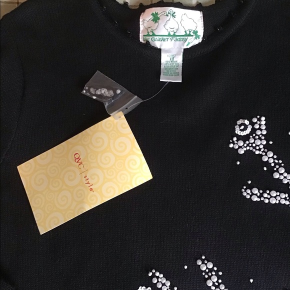 Quacker Factory snowflake sweater - Picture 3 of 3